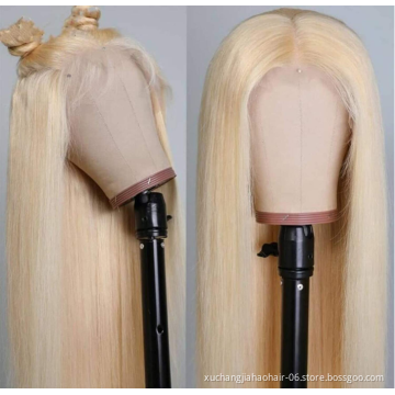 Factory store 10A wigs for black women blonde13*4 13x6 transparent hd frontal 613 lace front headband wig human hair